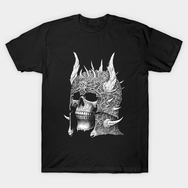 Horned Warrior T-Shirt by sawblade666